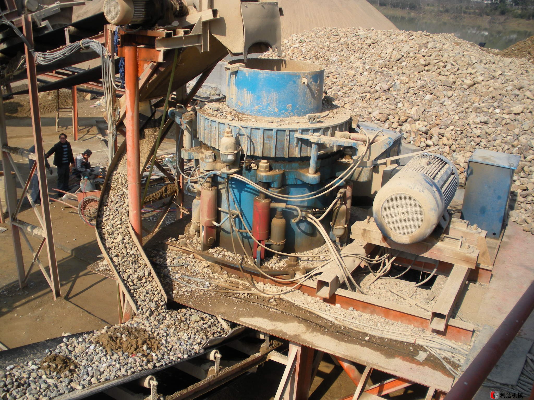 河卵石制砂机生产线